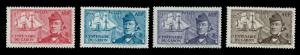 FRENCH EQUATORIAL AFRICA 74-77, MNH