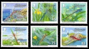 2010 Alderney 369-374 Insects 8,50 €