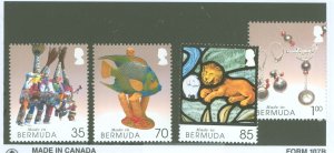 Bermuda #898-901  Single (Complete Set)