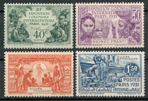 French Guinea 116-119 MNH