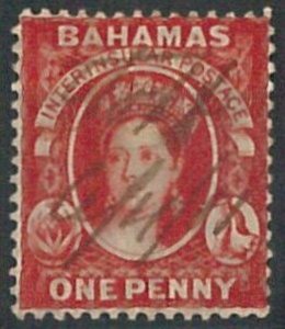 70316j - BAHAMAS - STAMP: Stanley Gibbons # 33 - Used-