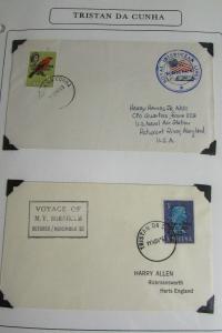 Tristan Da Cunha Cover Collection Rare Markings