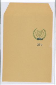 Cyprus  25m/10m green wrapper