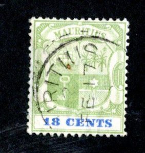 1895 Mauritius Sc.#109 used ( 901 BCX2 )