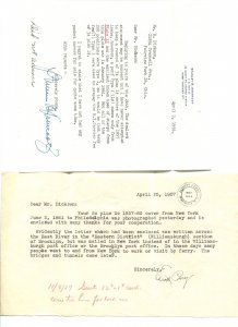 18 Franklin Used on NY Carrier Rate Cover with Provenance Material LV9433