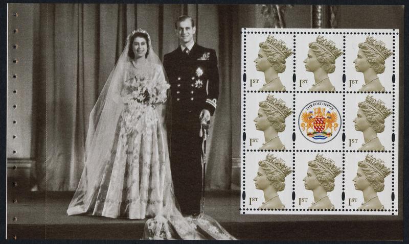 Great Britain MH336b MNH Machin Head, Queen Elizabeth Wedding