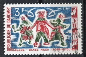 Dahomey 1964: Sc. # 186; Used CTO Single Stamp