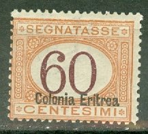 GR: Eritrea J14 MNH CV $325
