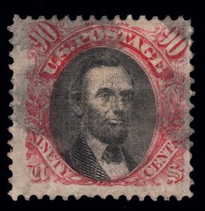 US # 122 GRILLED USED CAT. $2,000 LOT #8141