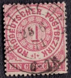 North German Confederation - 16 1869 Used