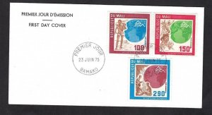 1975 Mali World Boy Scout Jamboree Nordjamb FDC