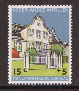 Netherlands Antilles  #B45  MH  1959  historic buildings  15c