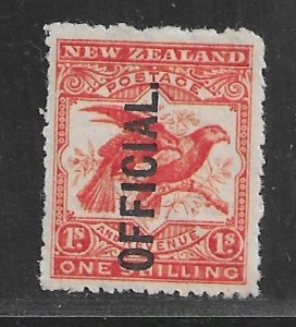 NZ 1907 1s Kea & Kaka Parrots Official