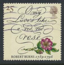 Great Britain SG 1902  Used  - Robert Burns