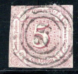 German States Thurn & Taxis Scott # 13, used