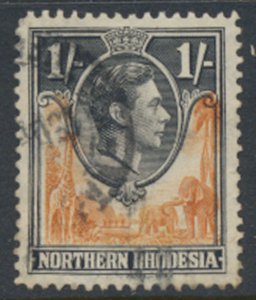 Northern Rhodesia  SG 40  SC# 40  Used   see detail and scan