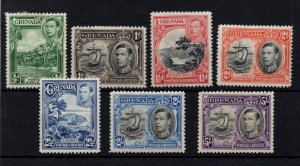 Grenada KGVI 1938 mint LHM collection to 5/- WS38719