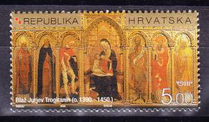 Croatia  2000 5.k Croatian Painter ART Blaz Jurjev Trogiranin   VF/NH