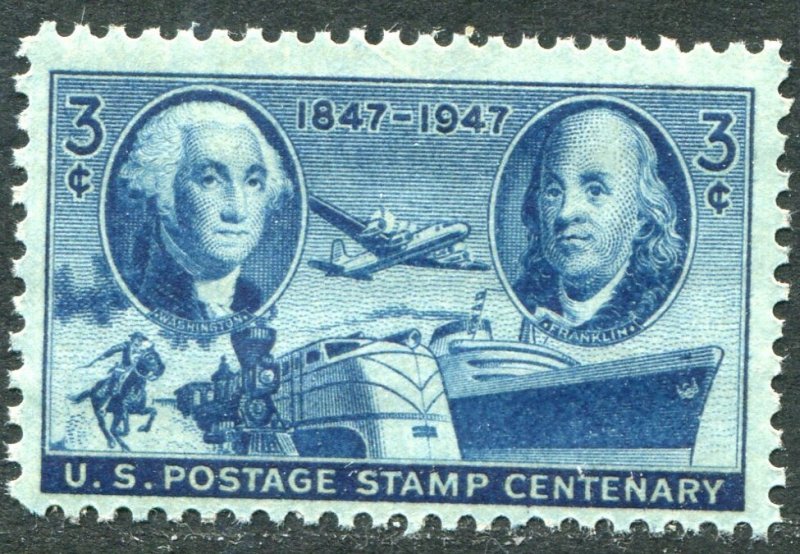 947 3c US Postage Stamp Centenary Mint  NH OG