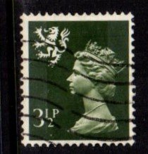 Scotland - #SMH3 Machin Queen Elizabeth II - Used