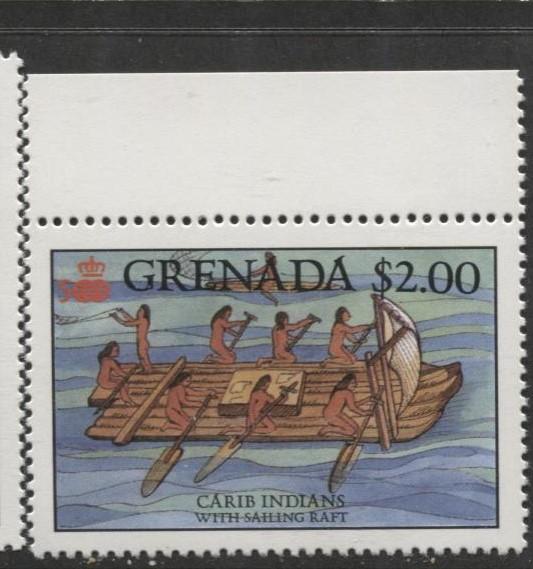 Grenada-Scott 1502 -Discovery of America Issue -1987- MNH- Single $2.00 Stamp