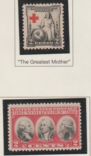 U.S. Scott #657//703 Stamp - Mint Set