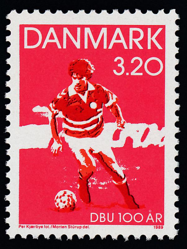 Denmark 866 MNH Danish Soccer Assn, Sports