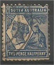 SOUTH AUSTRALIA, 1899, used 21/2p Queen Victoria, Scott 117