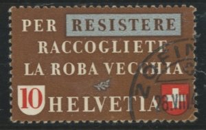 Switzerland #283 Used Single