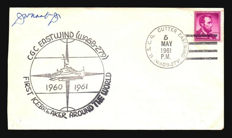 US - 3 1960s Signed Polar Expedition Covers (II) - Z16039