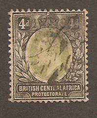 BR. Central Africa  Scott #62  Used  Scott CV $11.00