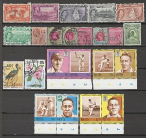 COLLECTION LOT # 5001 GB COLONIES M-N 23 STAMPS 1894+ CV+$20 CLEARANCE