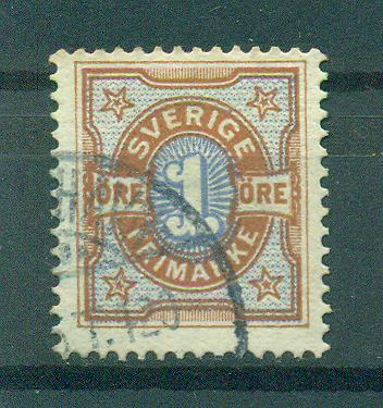 Sweden sc# 52 (2) used cat value $.65