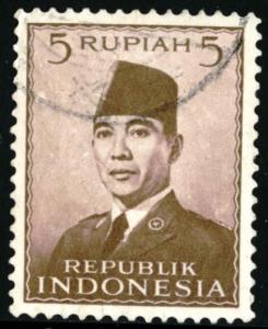 INDONESIA #393, USED - 1951 - INDO096