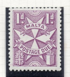 Malta 1967-70 Early Issue Fine Mint Hinged SHADE OF 1d. 325695