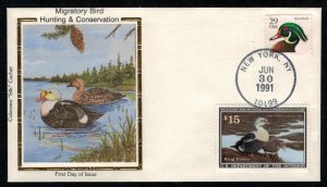 MALACK RW58 VF, First Day Cover, Colorado Silk cache..MORE.. w9244