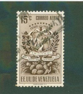 VENEZUELA C376 USED BIN $1.00