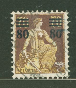 Switzerland #189 Used Single
