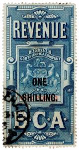 (I.B) Rhodesia/BSAC Revenue : Duty 1/- on £1 OP