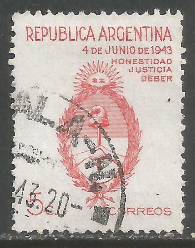 ARGENTINA 508 VFU O717