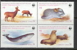 Chile Mi.1066-69/MNH WWF