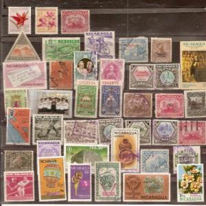 Nicaragua 40 all different used