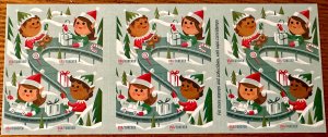 US # 5725b Christmas Elves booklet pane of 20 forever 2022 Mint NH
