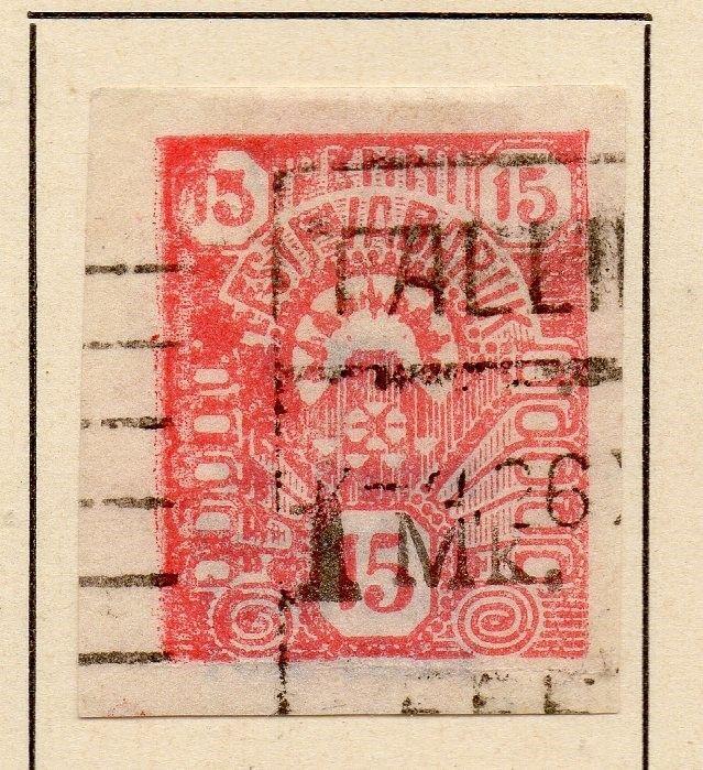 Estonia 1919-20 Early Issue Fine Used 15p.  230802
