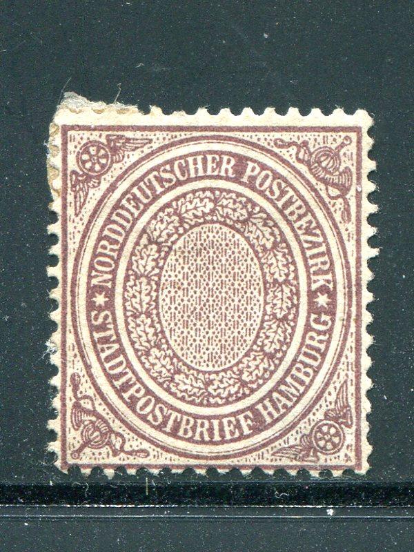 North German Conf. #12 unused  - Lakeshore Philatelics