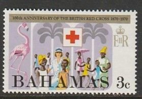 1970 Bahamas - Sc 307 - MNH VF - 1 single - Red Cross