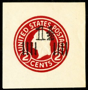 US Stamps # U520 Cut Square Mint Superb Scott Value $300.00 