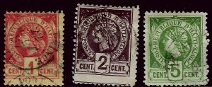 Haiti #18-29 Used F-VF hr SCV$11.75...Win a Bargain!