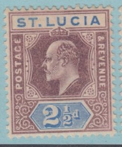 ST LUCIA 46  MINT HINGED OG * NO FAULTS EXTRA FINE! - CSY