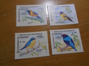 Paraguay  #  2512-15  MNH